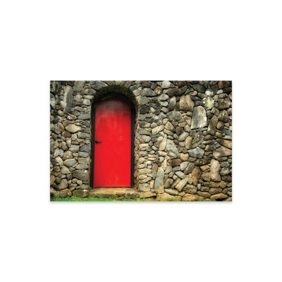 Porte rouge