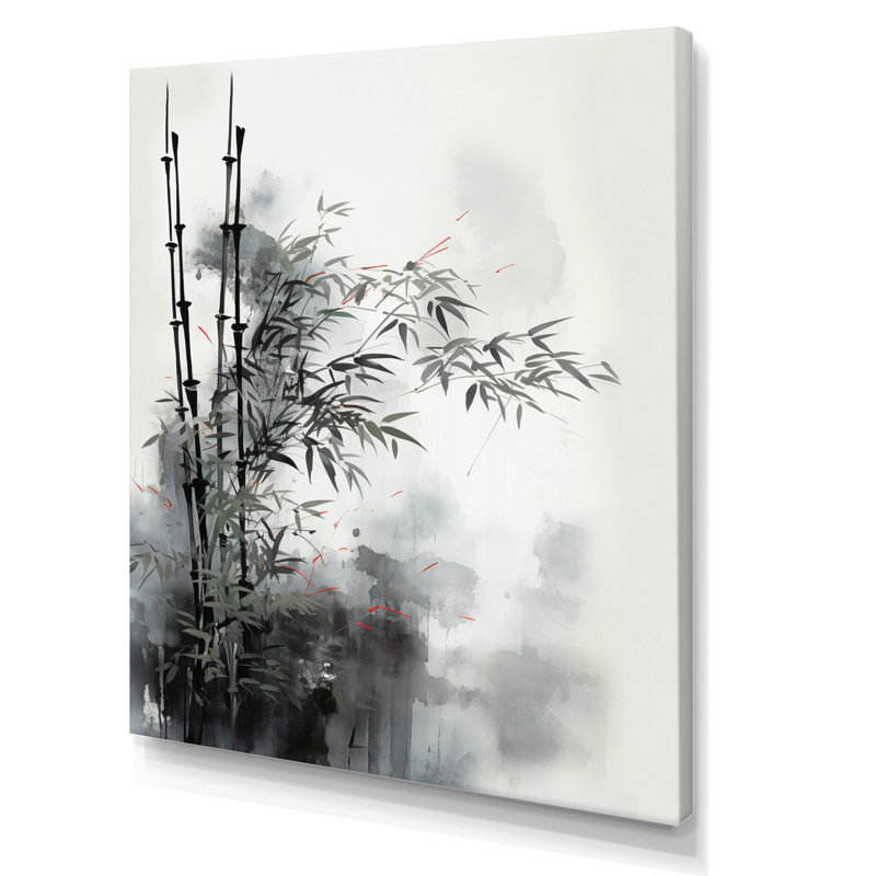 Asian Art Classics Sumi I - Asian Canvas Print, Wrapped Canvas, 20" H x 12" W x 1" D