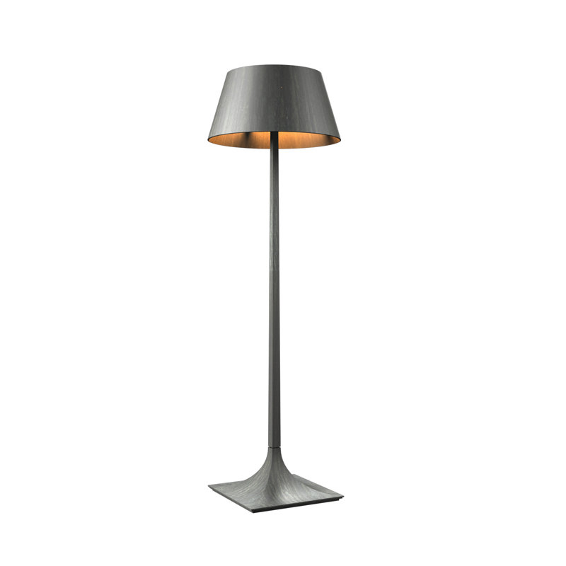 Nosltalgia Floor Lamp, Charcoal, Charcoal