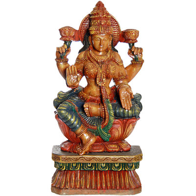 Déesse Lakshmi en pleine gloire