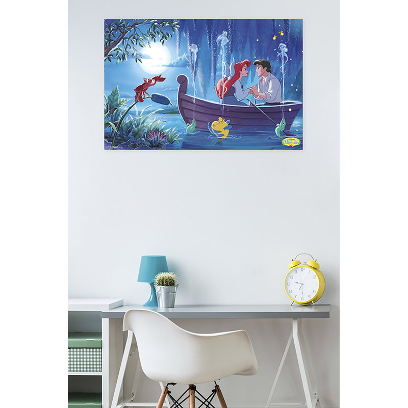 « ariel-baiser », impression sur papier fille