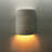 Winlock Ceramic Flush Mounted Sconce-1556112305