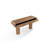 Juba Walnut Console Table In Mongoose