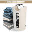 Fabric Laundry Basket with Handles-1345823922