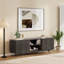 Rectangular TV Stand for TVs up to 75" with Open Shelf-1241524565