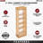Rev-A-Shelf Pullout Wall Filler Cabinet Wooden Organizer -94078004