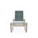 Holna Outdoor Rust-Resistant Metal Chaise Lounge