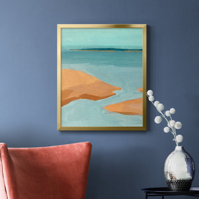 Alberry Out On The Sandbar IV, reproduction d'art sur toile encadrée