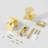 Modern Grace Series Passage Door Knobs-102735542