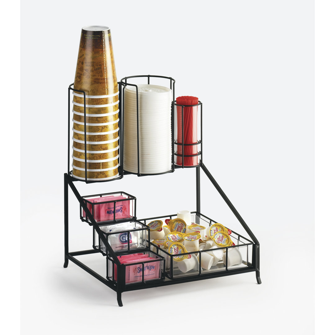 Iron Coffee Condiment Display Cal-Mil