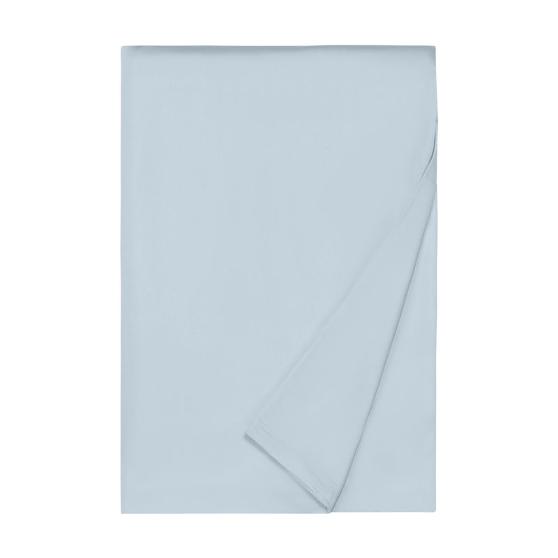 Princess Egyptian-Quality Cotton Duvet Cover, California King Duvet Cover, Frost Blue