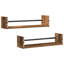 Wall Shelf 2 Pcs Engineered Wood-515488810-515488805