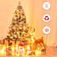 Arbre de Noël artificiel pin floqué-51504603