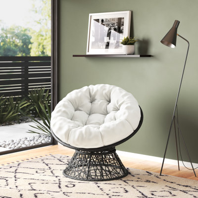 Leianna Upholstered Swivel Accent Chair