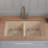 32" x 19" Platinum Quartz Kitchen Sink, 50/50 Double Bowl Sink, Drop-in Sink, Undermount Sink, Granite Kitchen Sink "-101427307