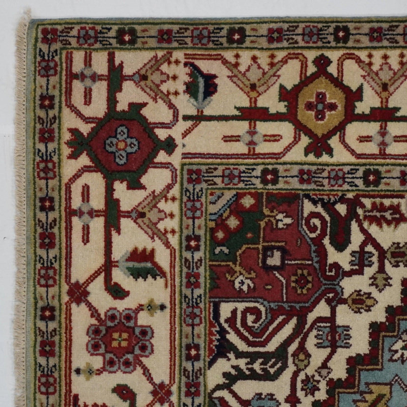 Oriental Area Rug in Blue