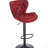 Set Of 2 Velvet Bar Stools With Swivel Base, Adjustable Height, And Powder-Coated Legs For Comfort And Versatility In Any Setting-1029944977-1029944978