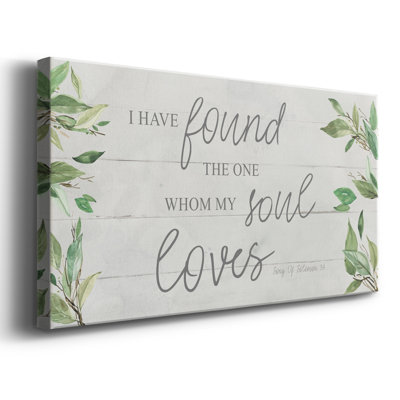Soul Loves - impression sur toile tendue