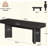 Triangular Foot Design Kitchen Table Bench,Entryway Shoe Storage