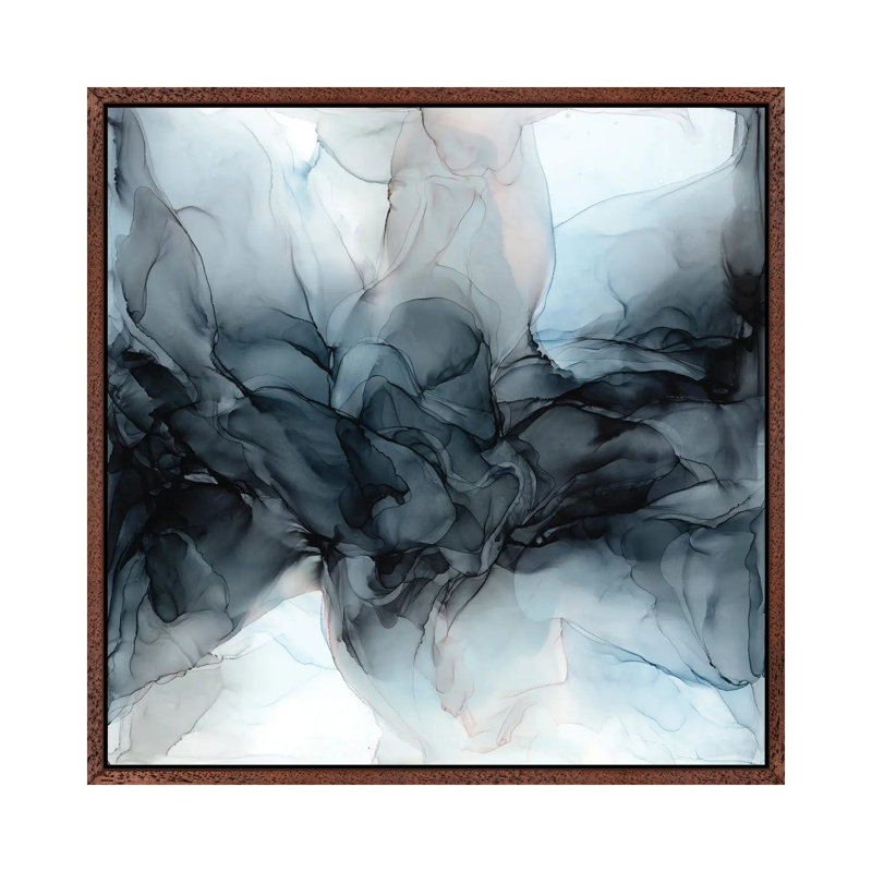 Thundercloud by Elizabeth Karlson - Print on Canvas, Brown Framed, 66.04 cm H x 66.04 cm W