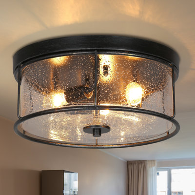 Lucrece Glass Flush Mount