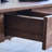 Black walnut solid wood end table