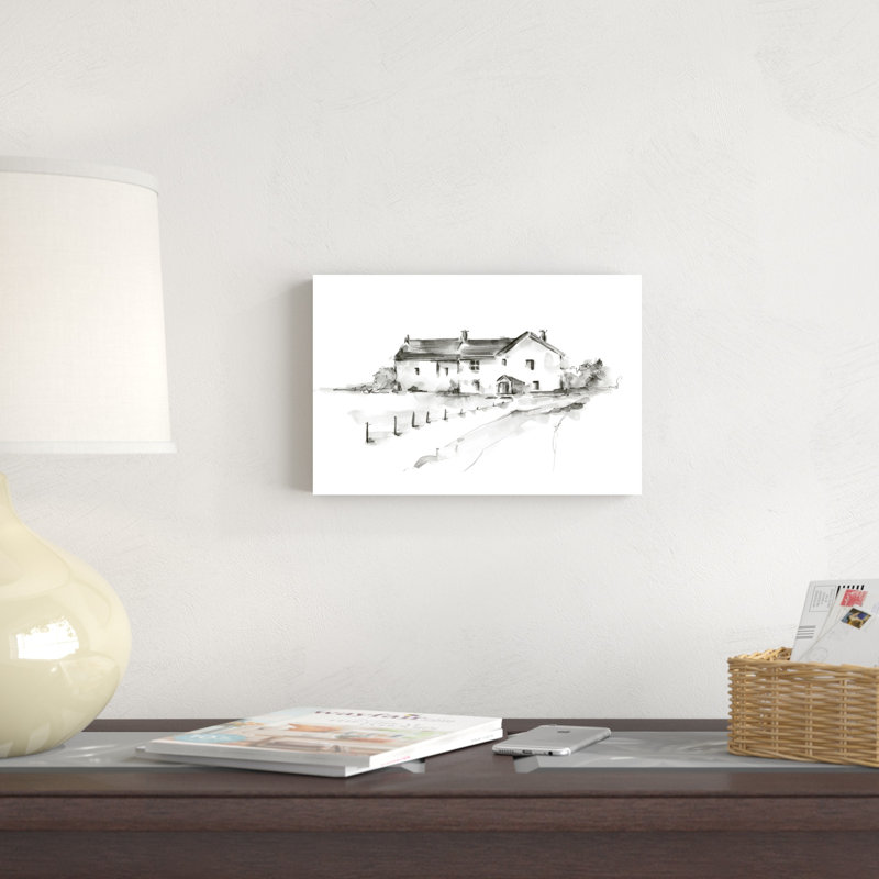 Étude de ferme Rurale I, H 8 po x l 12 po x P 1,25 po
