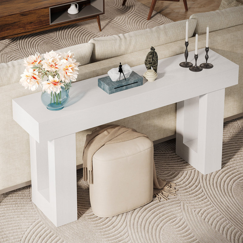 Brittanni 63'' Console Table, White
