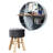 Solid Wood Accent Stool