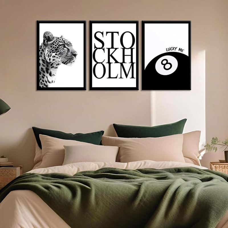3 Piece Wrapped Canvas Print