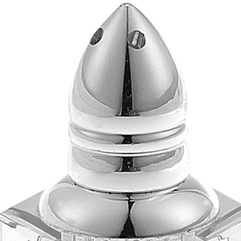 Handcrafted Silver Crystal Salt and Pepper Shaker Set