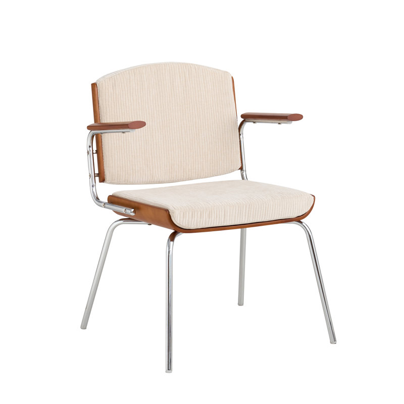 Nara Armchair – Beige/Brown