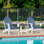 Chaise Adirondack pliante en PEHD Rakesh-730036811