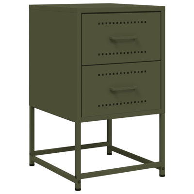 Bedside Cabinet 36x39x60.5 cm Steel