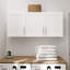 Armoire murale Watse avec portes à panneau P 12,75 po x l 54 po x H 24 po