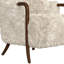 Cream Wingback Accent Chair-1573828099
