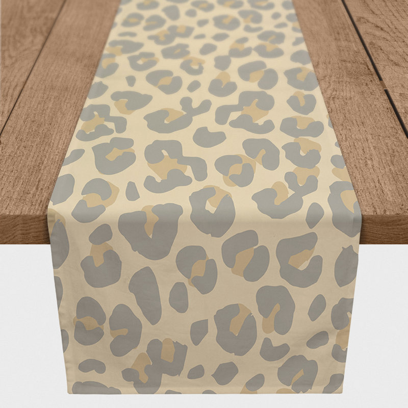 Animal Print Table Runner, 72" x 16"