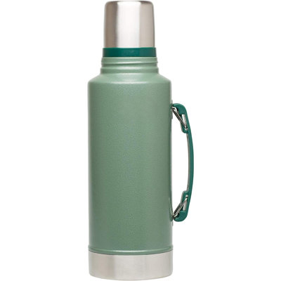 Classic Vacuum Bottle 2Qt, Hammertone Green