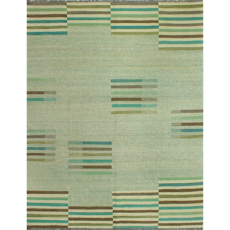 Tapis bleu Winchester Kilim Habibeh