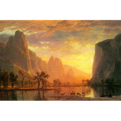 " Valley " by Albert Bierstadt