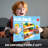 Color Sorting Food Toy with Display Rack & 6 Boxes