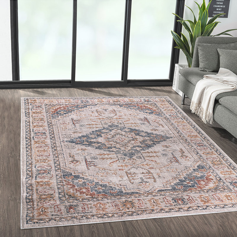 Tapis rectangulaire de style wililmer, Rectangle 8 pi x 10 pi