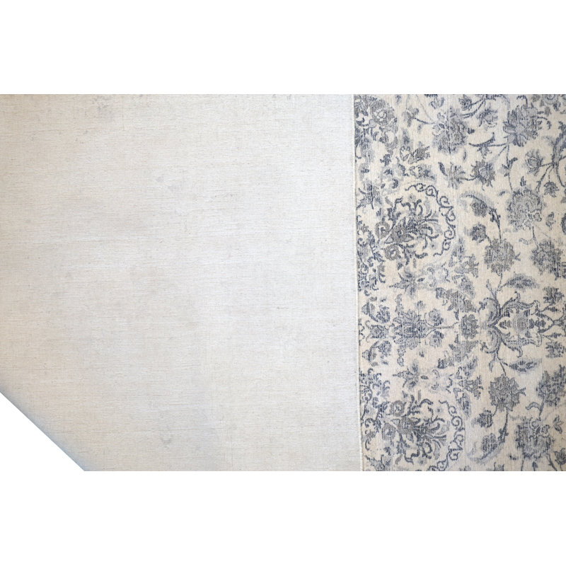8X10 Naein Ivory Handmade Wool Area Rug