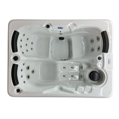 Spa électrique à 3 jets pour 3 personnes 38 jets en acrylique avec raccordement ozonateur Hydro-Spa HYD-38 220 Volt