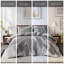Premium Grey Cotton Bedding Sets, Botanical Design For Home