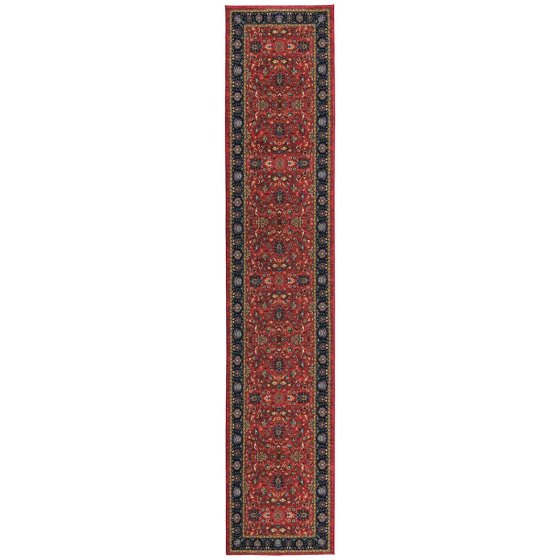 Tapis de couloir traditionnel Artez, Tapis de couloir 2 pi 7 po x 13 pi