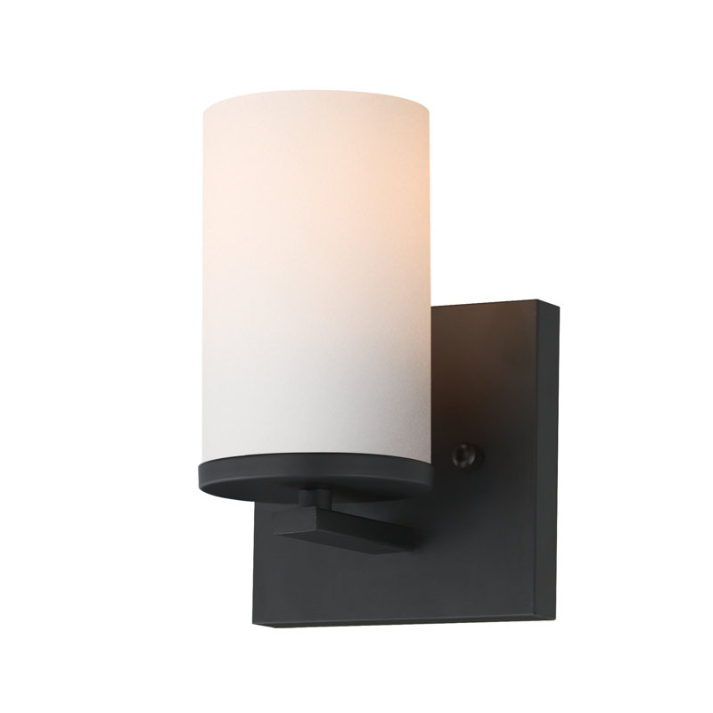 Grajeda Dimmable Bath Sconce, Black