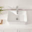 Lavabo de salle de bain vasque rectangulaire en céramique 19 po x 15 po