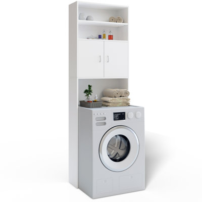 Esmeralda 63cm W x 195cm H x 20cm D Wall Bathroom Cabinet