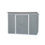 8 ft. W x 6 ft. D Metal Storage Shed